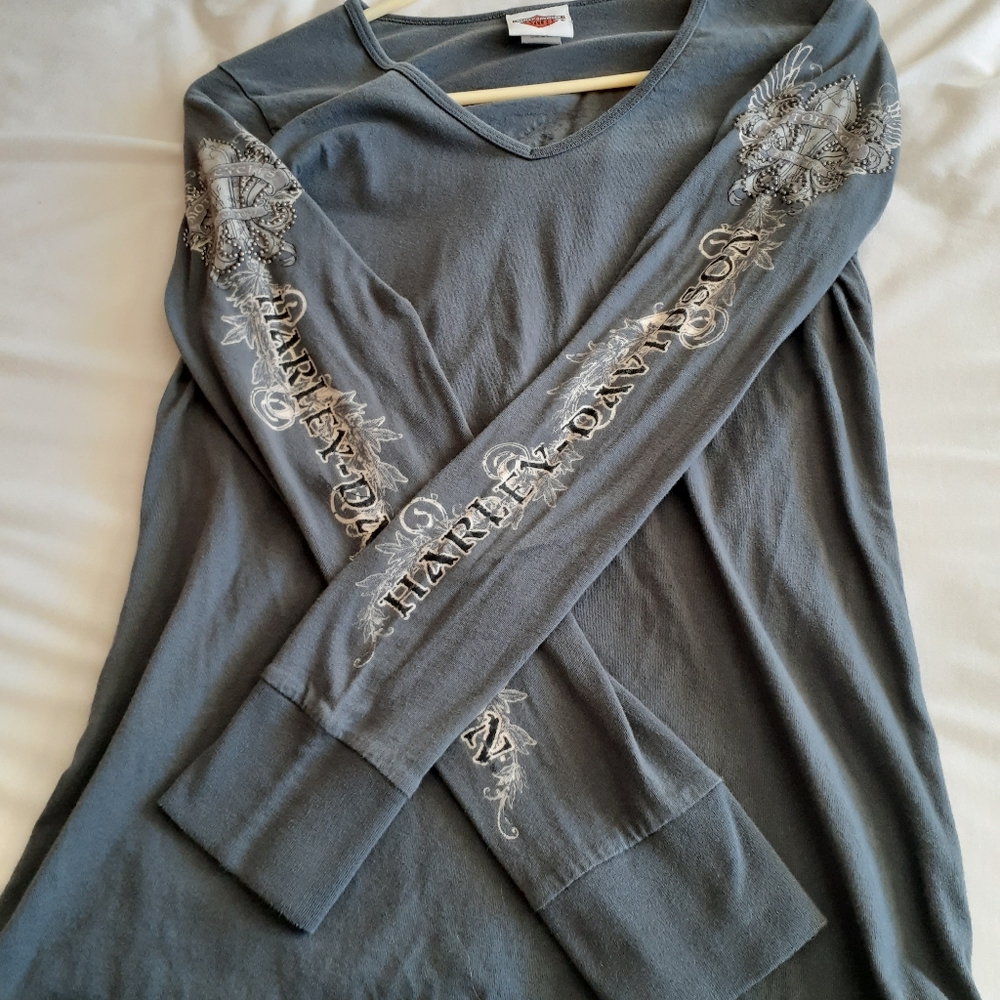 Harley Davidson Long sleeve Top, size large